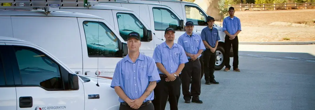 KIC Refrigeration crew ready for Mini Split Repair jobs across Tulare
